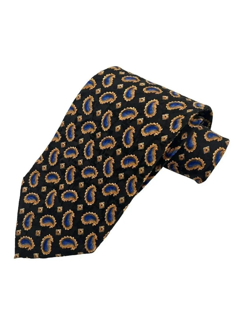 Gianni Versace Rare Tie 100 Silk Made In Italy Special Print Mens Necktie